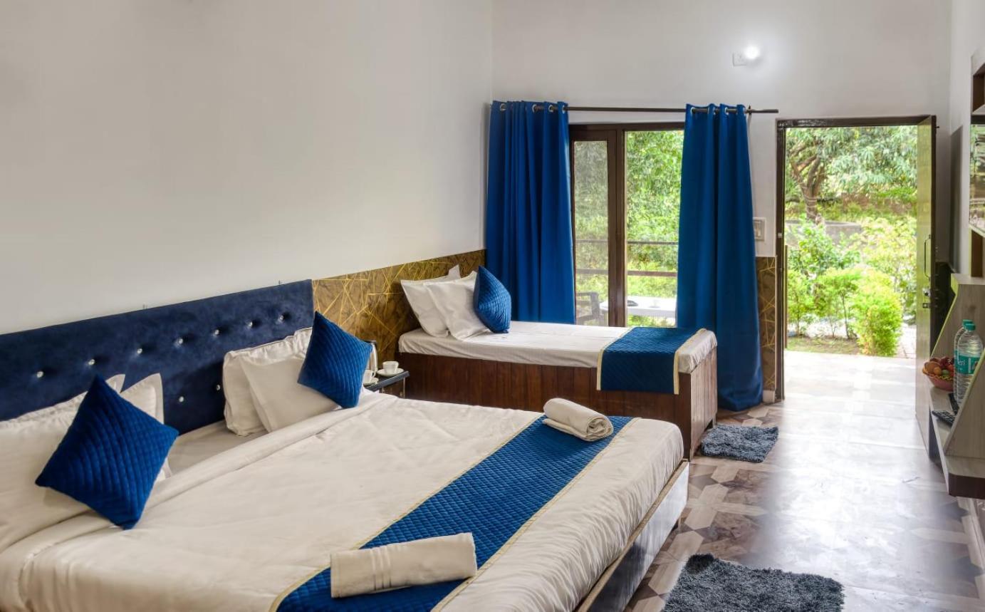 Shekhar Corbett Safari Camp, Hotel Resort , Near Kosi River, Khulbe Garden, Dhikuli, Jim Corbett Park, Ramnagar, Nainital, Uttrakhand Garjia 외부 사진